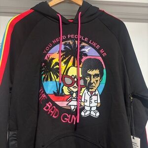 Frost Bad Guy Fleece Hoodie Size M.
